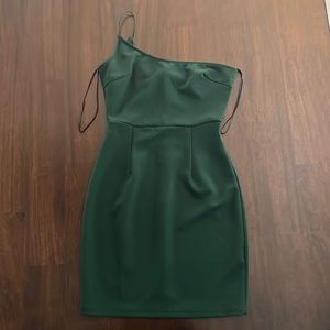 New Emerald Green Mini Dress - size 6